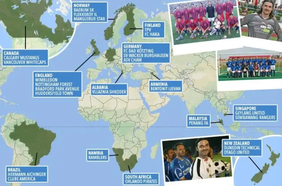 世界足坛最离谱的球员,走遍六大洲,三次被宣布死亡。